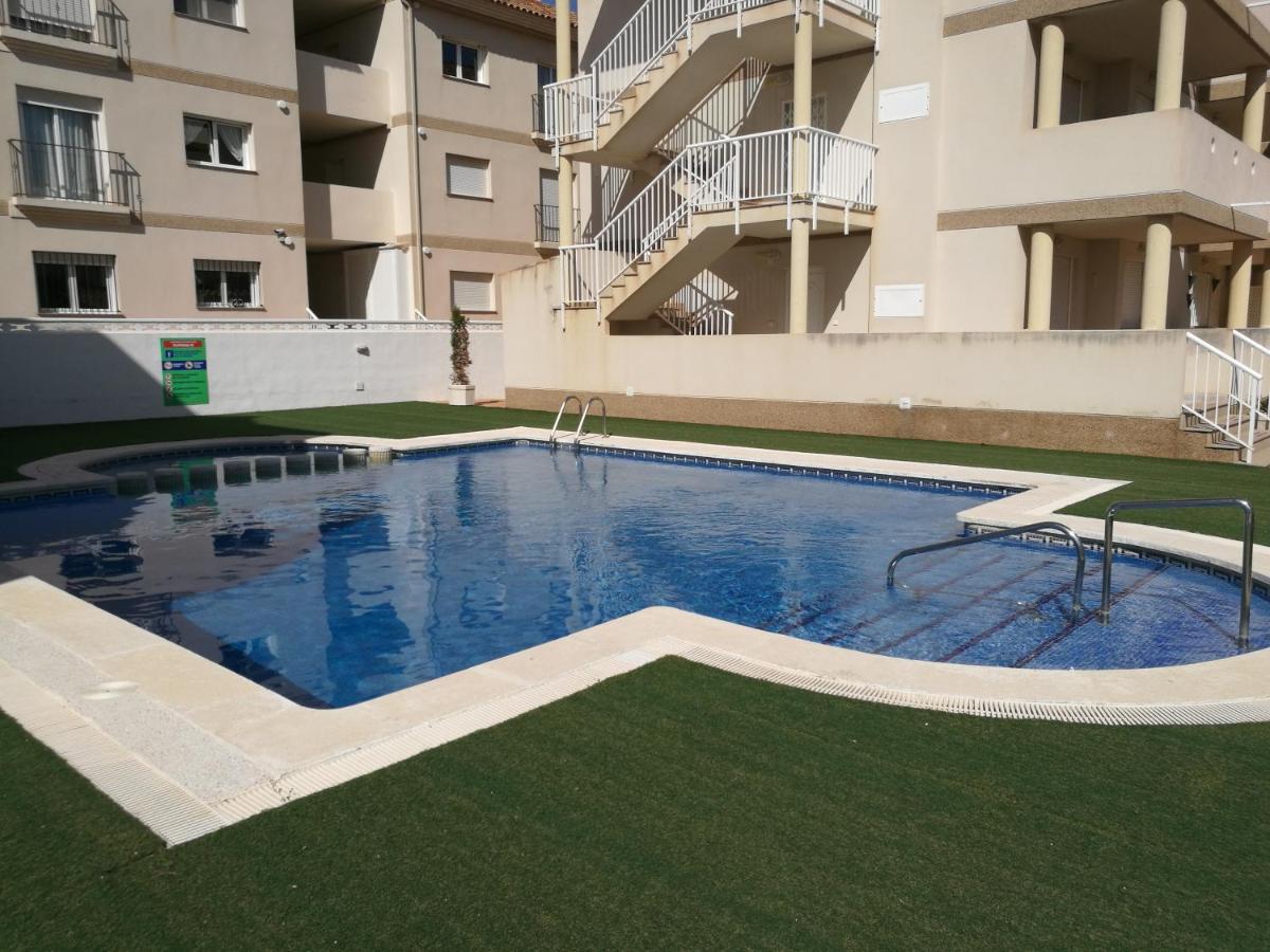 Apartamento Con Piscina Y Terraza Con Vista Al Mar Винарос Экстерьер фото